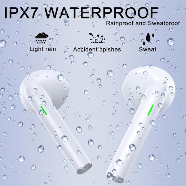 Bluetooth-kuulokkeet, langattomat in-ear -kuulokkeet, langaton latauskotelo