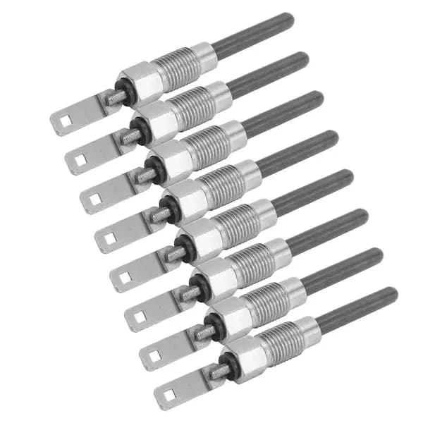 8 STK Diesel Glødeplugger Solid Metallkonstruksjon Rask Start for Chevrolet GMC Hummer 6.5L 6.2L 1982-2005