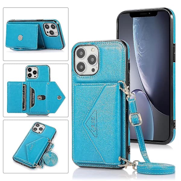 Tpu+pu Kotelo Iphone 13 Pro Max Sininen