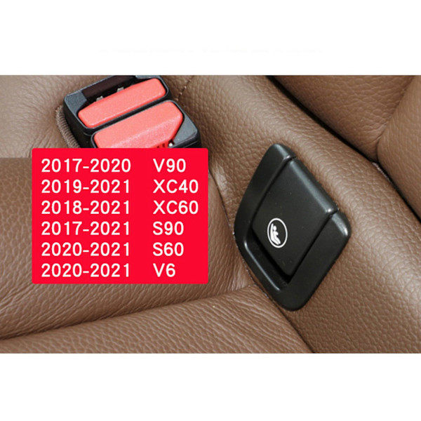 ISOFIX barnstolsskydd, baksäte, Volvo V60 V90 XC40 XC60 S60 S90, svart{HH}