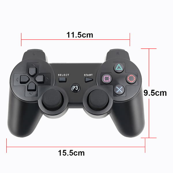 Trådløs controller til PS3 kompatibel