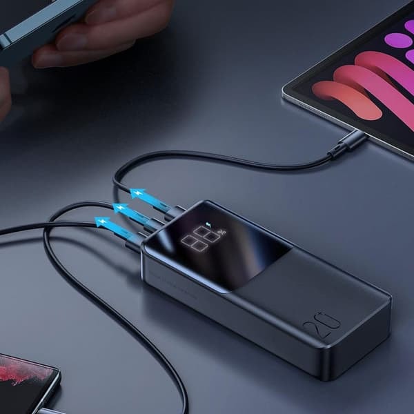 TS-Joyroom Powerbank 20000mAh 22.5W PD QC3.0 - Sort