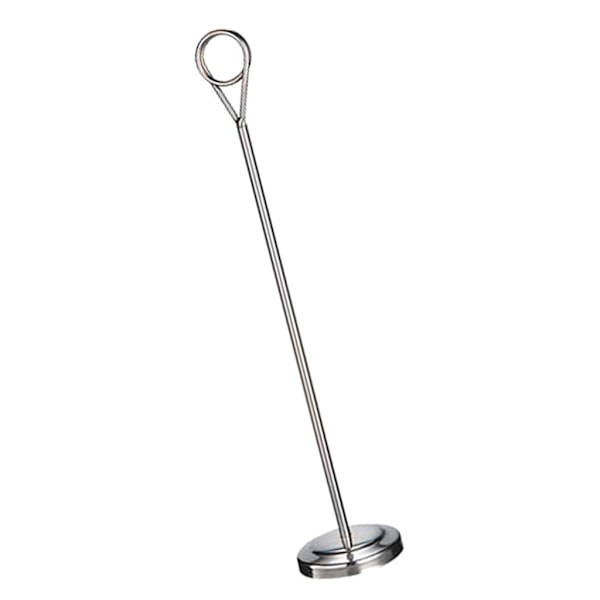 1/2/3/5 Rustfritt Bordsnummerholder Skiltstativ Fotostativ Silvery 35cm Silvery 35cm 1Set