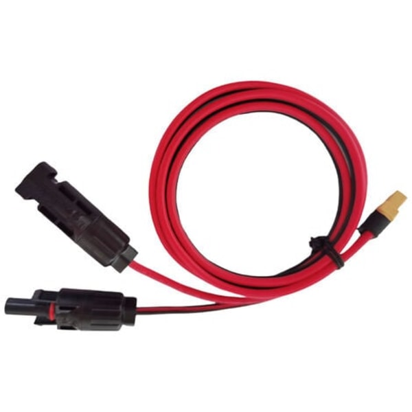 TS-Solcellepanelkabel 12 AWG til XT60 hunn for bærbar kraftstasjon, bærbar strømforsyning, Lipo-batteri 60 cm