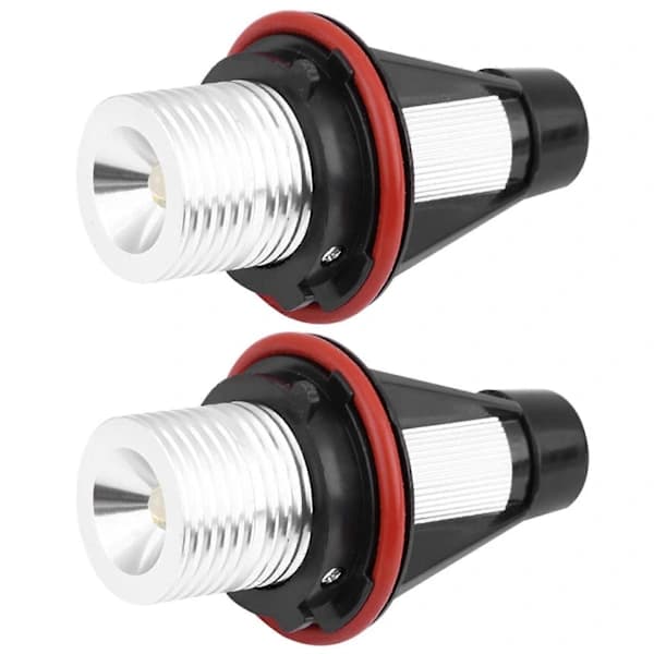 2 stk Bil Lyssterk 6000K 5W Angel Eyes LED Lampe for E60 E61 E39 E53
