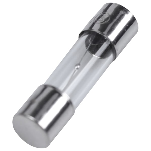 TS-10 stk. 250v 3a 3amp Langsom Spræng Glassikringer Rør 5mm X 20mm