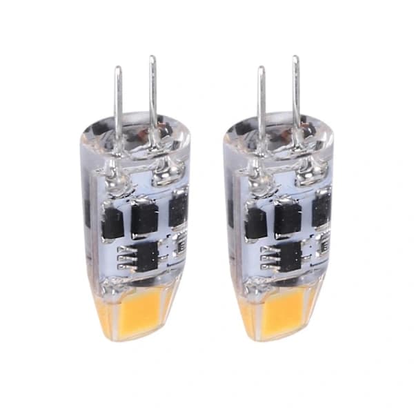 G4 LED-lampa 2W motsvarar G4 halogenlampa, varmvit