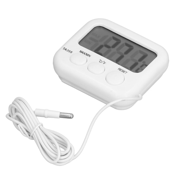 Aquarium Water Thermometer with Digital LCD Display and Wide Temperature Range