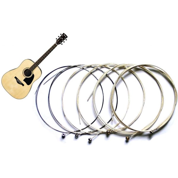 Strängar för akustisk gitarr - Set .010 - Fosforbrons
