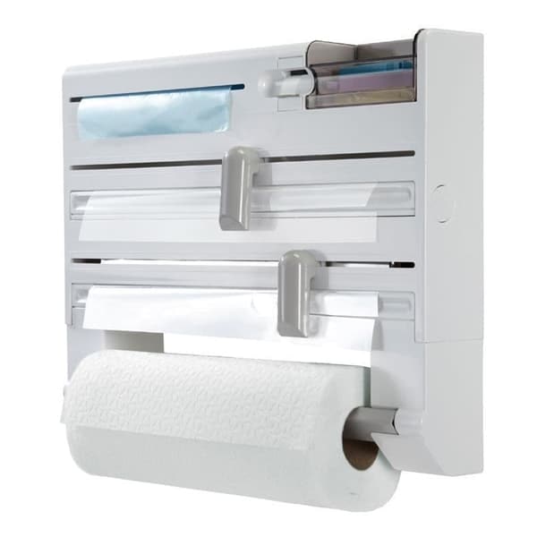 Veggmontert papirhåndkleholder 5i1