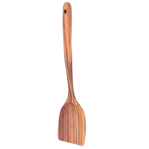 Wooden Spatula Long Handle Cooking Spatula NonStick Spatula Kitchen Utensil Kitchenware 0.2
