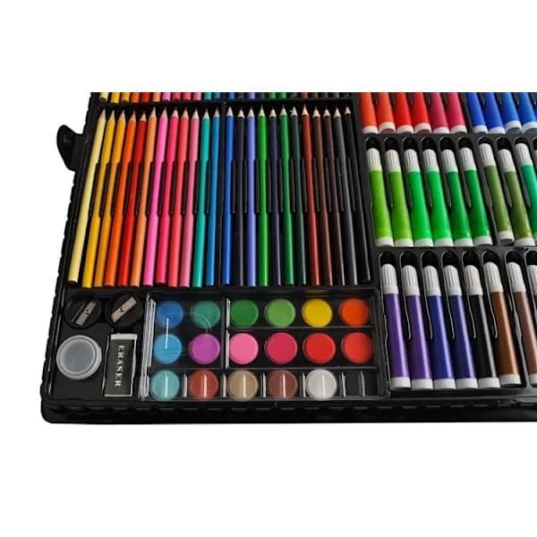 Malerboks 288 deler - Tegn & mal multicolor 1888