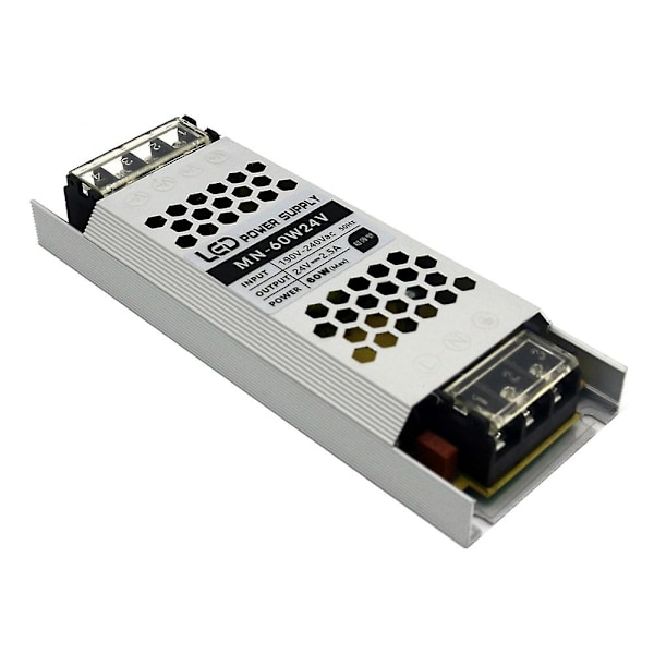 TS-Ultratunn Switchande Strömförsörjning Transformator Ac190-240v Dc24v 2.5a