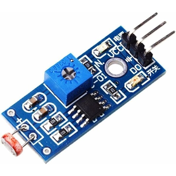 5 stk Digital Lysintensitetssensormodul Fotoresistor Fotomotstand