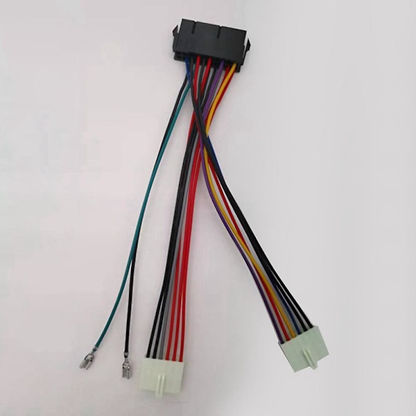 TS-20pin Atx - 2-porttiseen 6pin At Psu -muuntimeen virtajohto 20 Pin Atx - At -virtajohtoon 20cm malleille 386 286