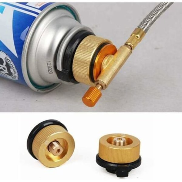 TS-3 stk. Kobling Gass Utendørs Komfyr, Gassflaske Adapter Camping Gass Adapter Konverteringshode Adapter Dyse Kobling Recha