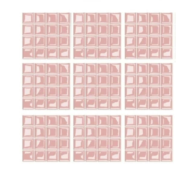 Self-Adhesive Tiles for Wall Decoration, Geometric Pattern 3D Crystal Tile Design, Peel and Stick Backsplash, Durable and Easy-Care Surface