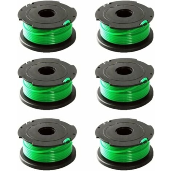 TS-Sarja 6 vihreää siimapuolaa Black & Decker GL7033 GL8033 GL9035 A6482 -trimmeriin