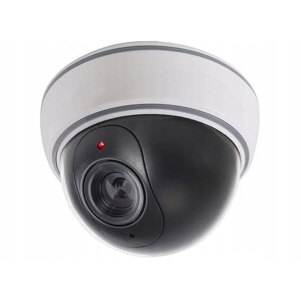 Valvontakameran jäljitelmä - Dummy-kamera LED-valolla
