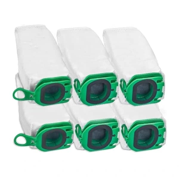 Kobold VB100 Dammsugarpåsar VK135/VK140/VK200 6-pack Ersättningsdammsugarpåsar