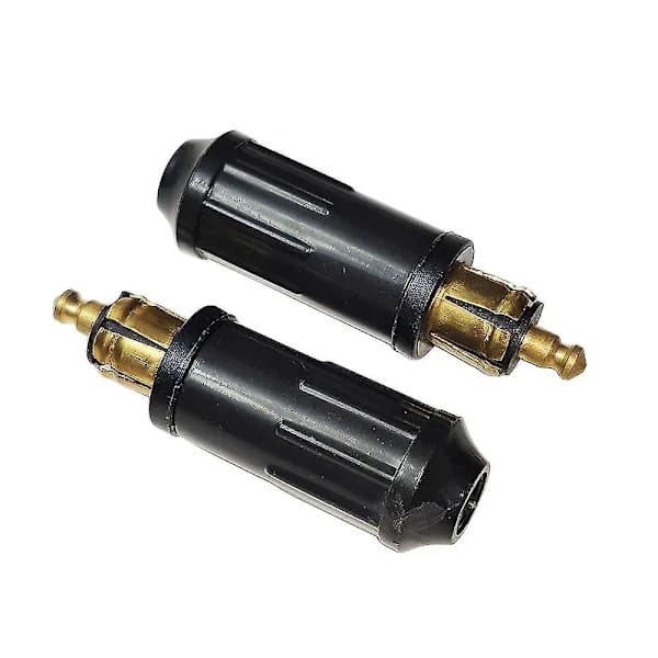 Din Hella-stik 12V cigarettænderadapter Sort 1 stk