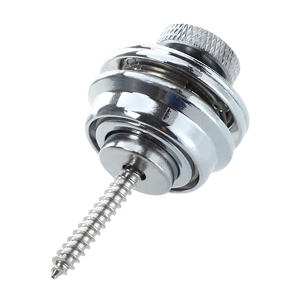 TS-Flat Head Krom Stroppelås For Elektrisk Gitar