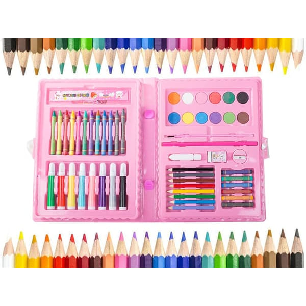 Painting Box for Children 68 Pieces - Draw & Paint