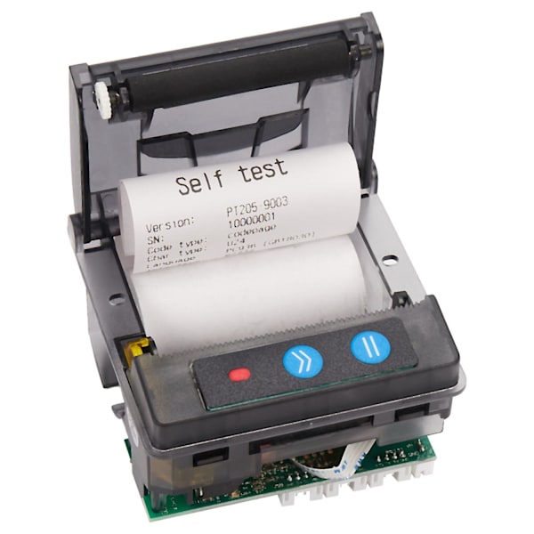 TS-Qr203 58mm -mini Inbäddad Termisk Skrivare Rs232+ttl Panel Kompatibel Eml203 För Kvittobiljett