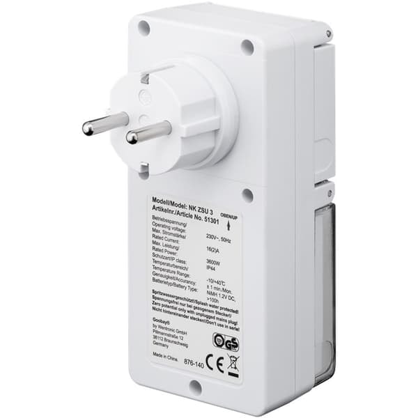 TS-Goobay digital timer IP44 för utomhusbruk - 2-pack