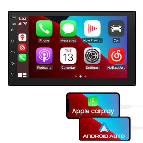 Android-autoradionavigaattori VW Passat B6 Golf V VI 5 6 Polo cc Tiguan EOS Scirocco 9 tuuman 1280 x 720 2+32GB Radio langattom Carplaylla ja