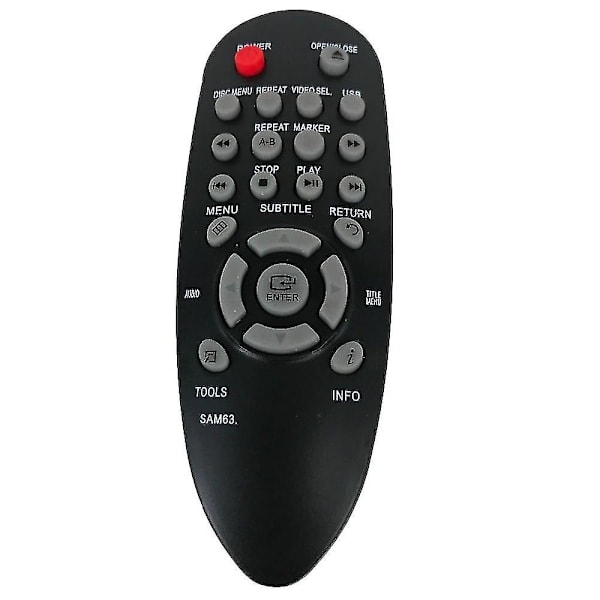 Fjernbetjening AK59-00156A til Samsung Sam63 DVD-E360/XU Entry DVD-afspiller Fernbedienung