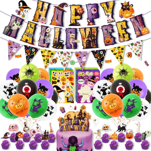 Koristesarja Halloween-juhliin Koristesarja jouluaattoon B