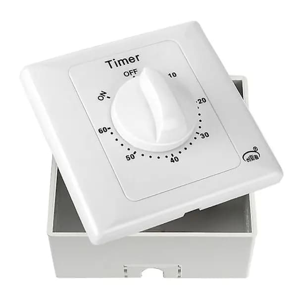 Timer Switch Mechanical Countdown Automatically Power Off [OM] 60min.pa