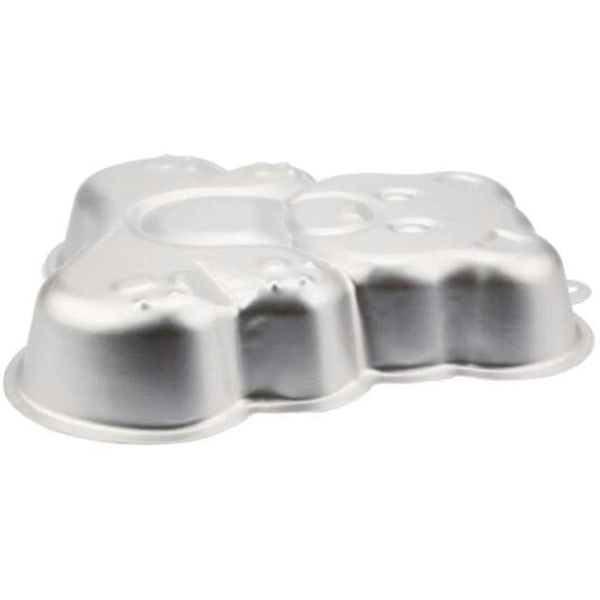 9 Tommer Bjørneformet Aluminium 3D Bageform Kageform Plade Fødselsdagskage - Bjørne-Excellence