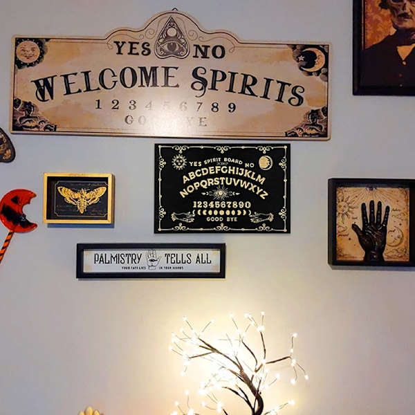 Trägraverad spådomstavla Ouija Boa - Perfekt 17