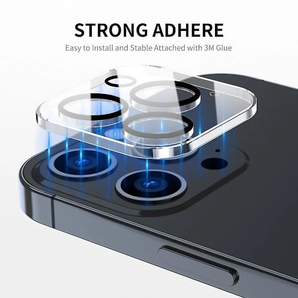 2 stk Kamerabeskyttelse for iPhone 13 Pro / 13 Pro Max