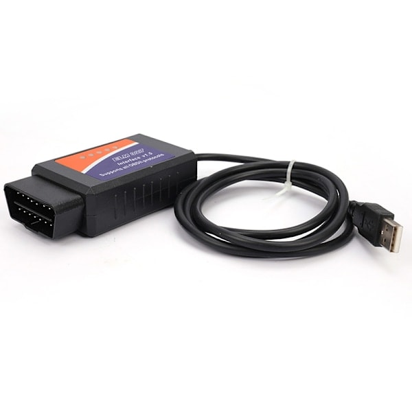 ELM327 USB V1.5 modifierad för Forscan ELMconfig CH340+25K80 chip one size
