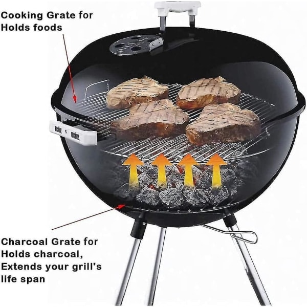 44,5 cm Grillrist til Weber 47 cm/ 18,5 tommer Griller
