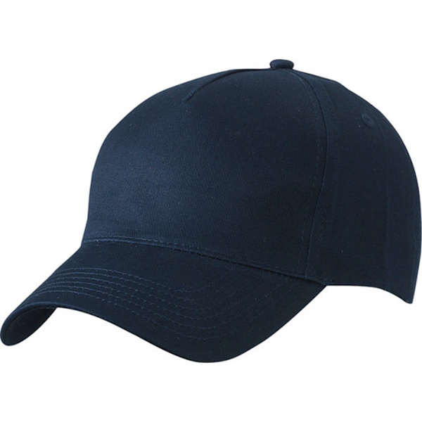 5-panels marinblå baseballkeps