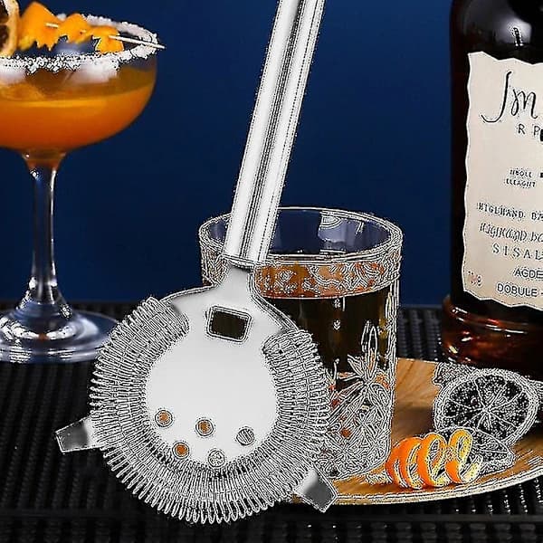 Bar Sil Cocktail Sil Rustfritt Stål Deluxe Sil Bar Verktøy 1stk