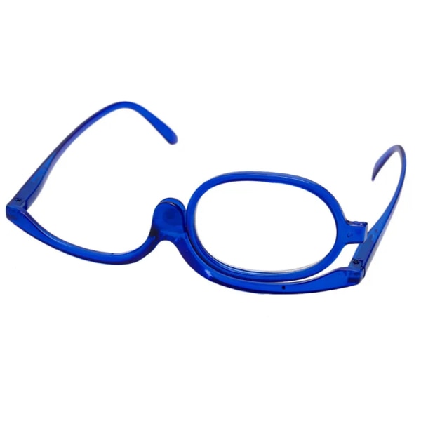 Roterbara kosmetiska läsglasögon för kvinnor tillbehör för kosmetiska kläder 350 Degree Blue