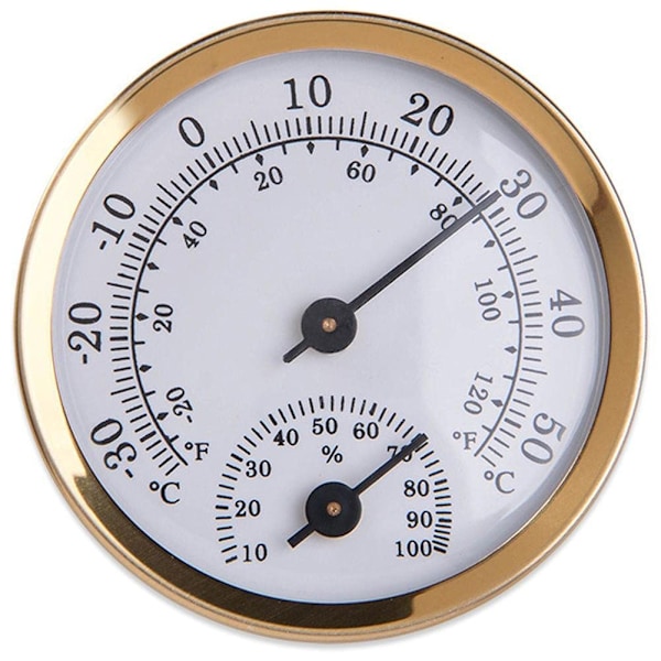 Husholdnings Termometer Hygrometer, Telefonnummer Indendørs Termometer Hygrometer Termometer til Sauna