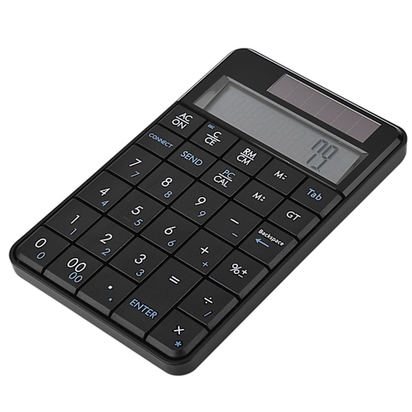Mini 2.4G USB Langaton 2-in-1 29-näppäiminen Numeronäppäimistö Näppäimistö ja Laskin LCD-näytöllä