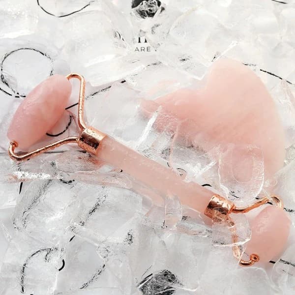 Gua Sha Jade Roller, Ansikts Gua Sha, Ansiktsroller Skönhetsverktyg för Hudvård, Ansikte, Ögon, Nackmassagekit