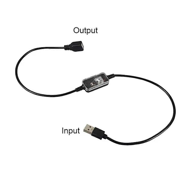 Lyssensor DC 5V 12V USB-kabel Nat Auto-on Lyssensor-kabel
