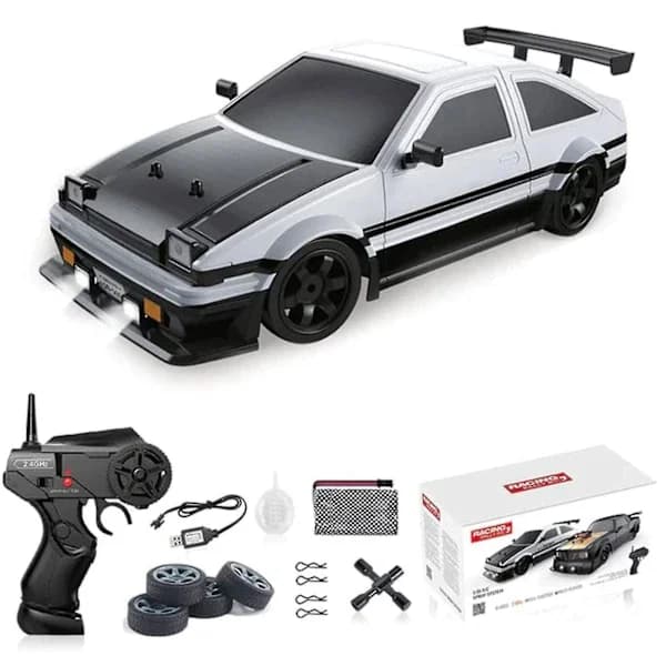 Ae86 1/16 RC Driftingbil, Højhastigheds Fjernstyret Driftingbil