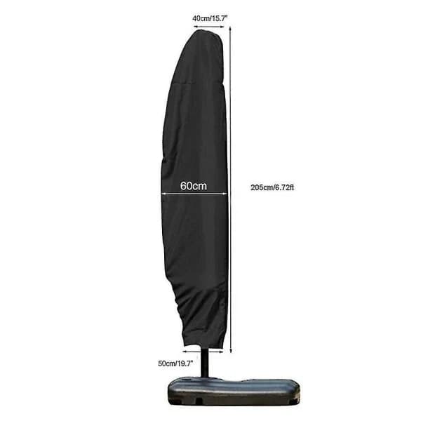 Ulkokäyttöön tarkoitettu aurinkovarjon suojus, vedenpitävä, 205 cm