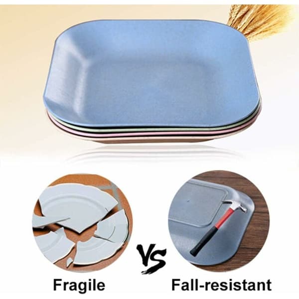 Lightweight, Durable Wheat Straw Plates, Elevate Your Dining Experience With Style And Functionality