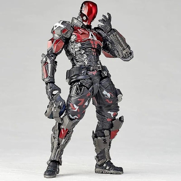 2024 Amazing Yamaguchi Arkham Knight Actionfigur #024 Modell Pvc Bat 17cm Samlarobjekt Rörlig Anime Figur Leksaker för Barns Gåvor