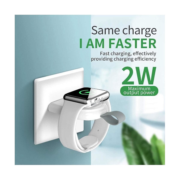 TS-Usb Laddare För , Magnetisk Reseportabel Trådlös Laddning För Serie 8 7 6 Se 5 4 3 2 1